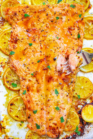 Lemon Pepper Dijon Salmon